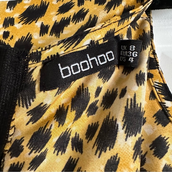 Yellow leopard romper - Picture 9 of 11